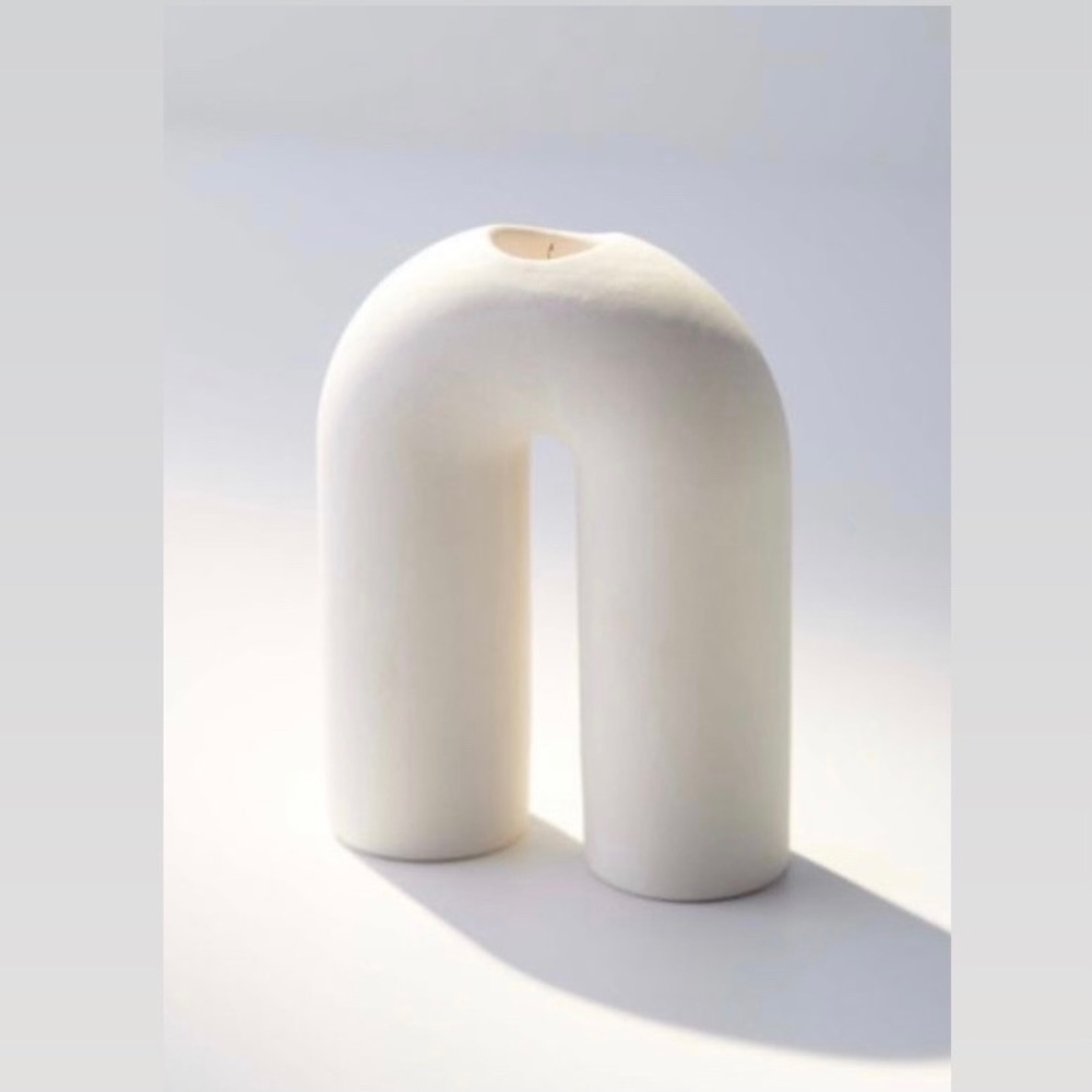 Urban Outfitters Tobi Taper Ceramic Candle Holder - Picture 3 of 5